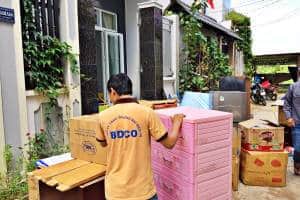 Dịch vụ chuyển nhà trọn gói tại Lái Thiêu, Thuận An, Bình Dương