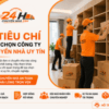 7 tiêu chí lựa chọn công ty chuyển nhà uy tín